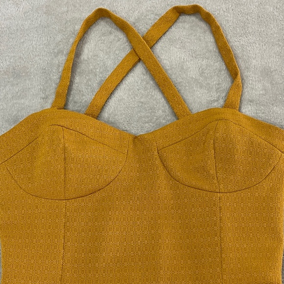 Isabel Lu Corset Cut Out Dress Size Small - Picture 3 of 14